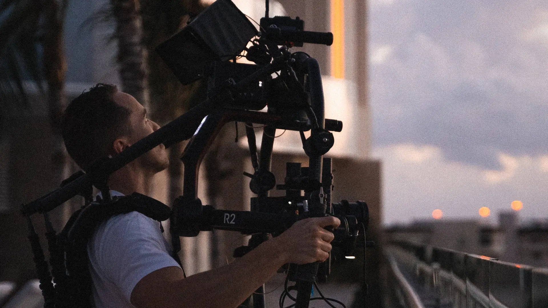 Professional Camera being used