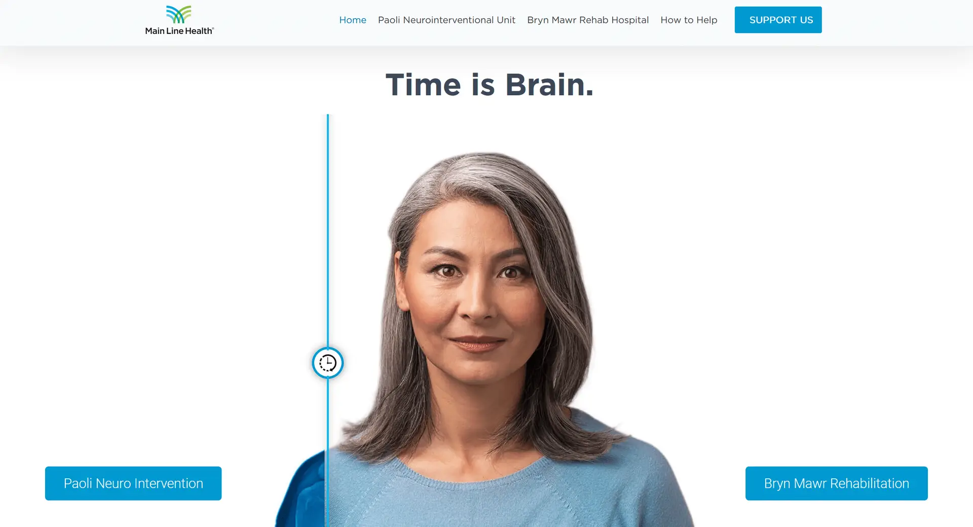 Still from a Main Line Health web page
