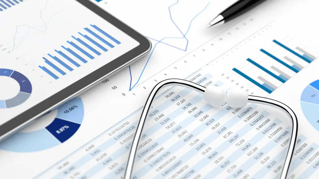 Healthcare marketing trend graphs