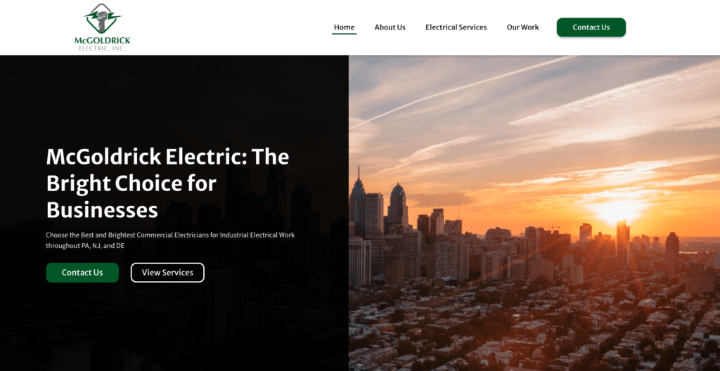 McGoldrick Electric website