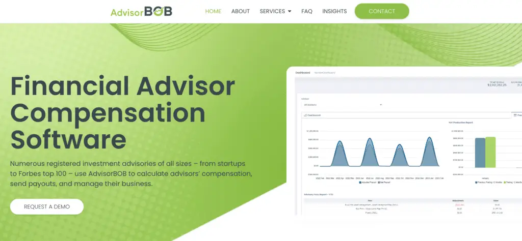 AdvisorBOB Website