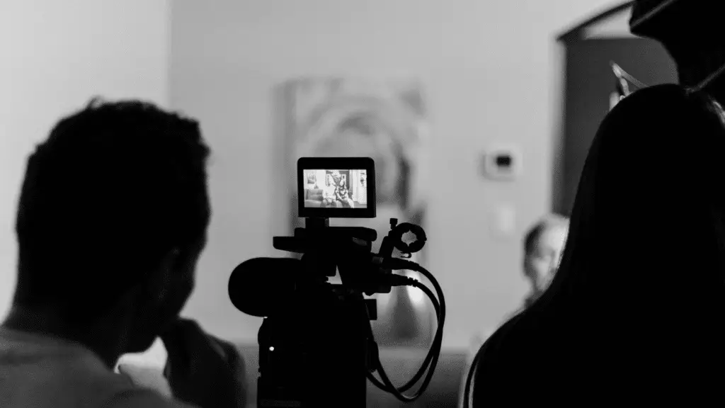 Healthcare video production crew