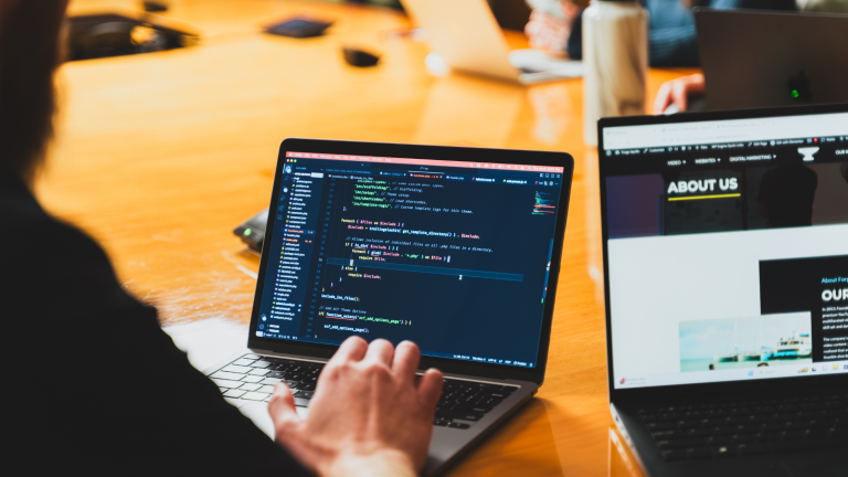Hotel website designer in Philadelphia working on a site