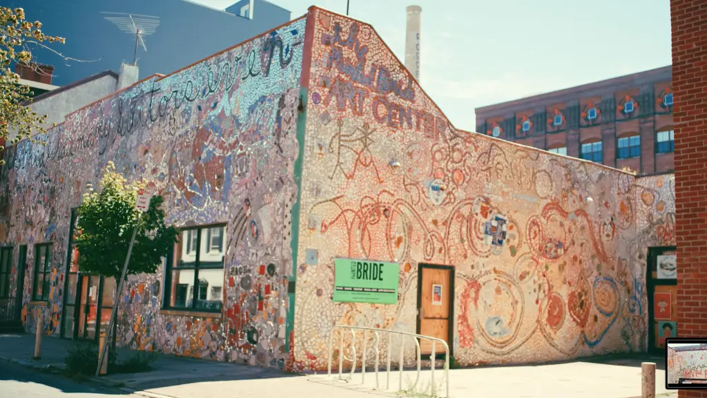 Painted Bride Mural in Philadelphia